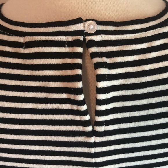 6 for $20 J. Crew Factory Striped Peplum Tank - Picture 7 of 7